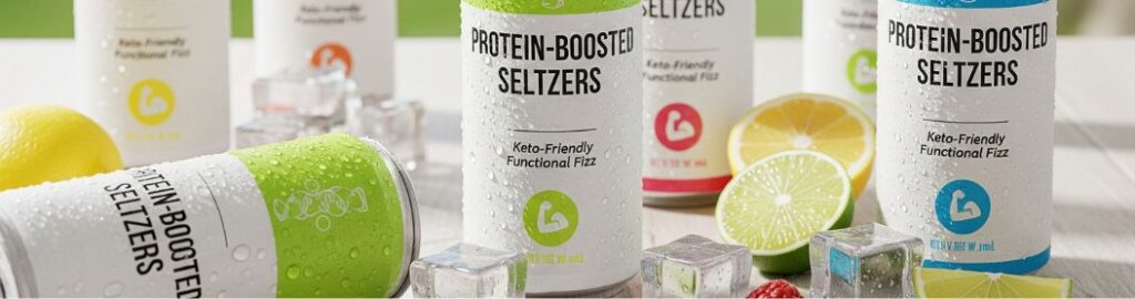 Protein-Boosted Seltzers: A Keto-Friendly Take On Functional Fizz- Read complete blog on drinknoms
