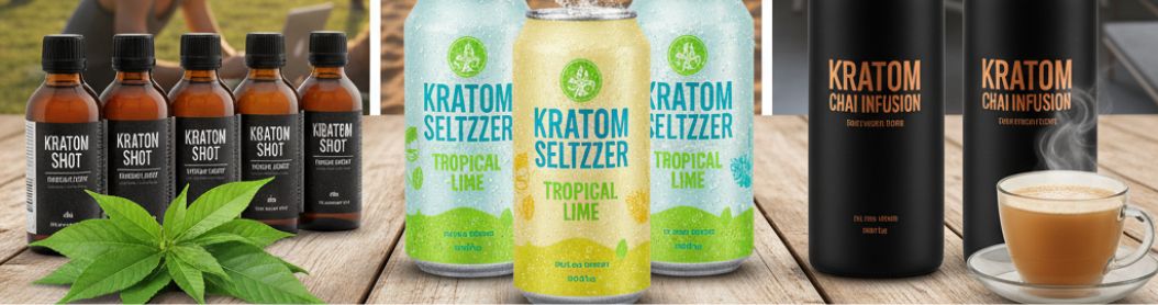 Kratom Shots Vs Seltzers Vs RTDs What Suits Your Lifestyle Best-read more on blog of drinknoms