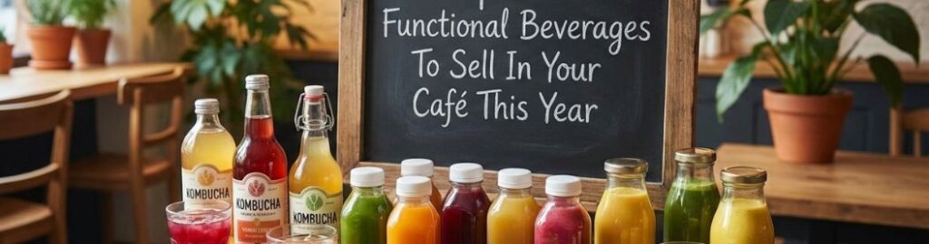 Top 15 Functional Beverages To Sell In Your Cafe This Year- read more on our blog