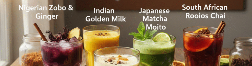 Global Drink Fusion: Ingredients From Around The World To Try At Home