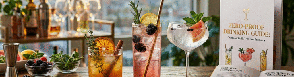 Zero-Proof Drinking Guide Craft Mocktails That Feel Premium