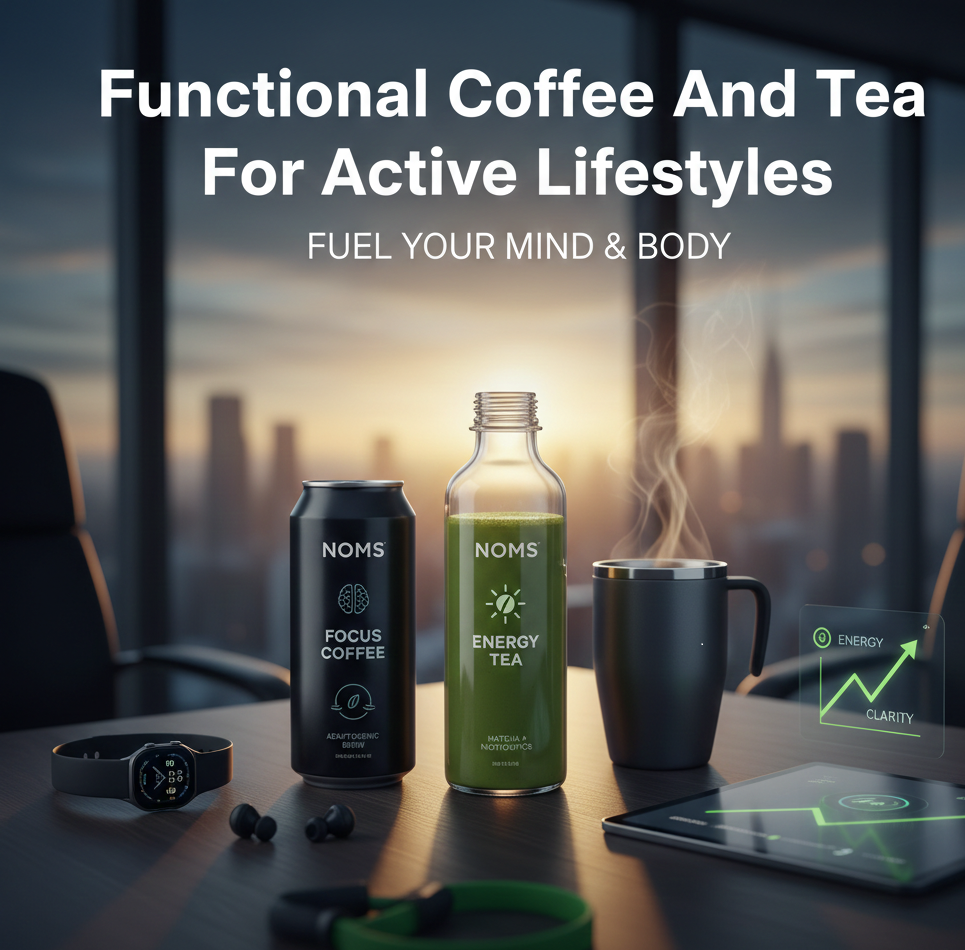 Functional Coffee And Tea For Active Lifestyles