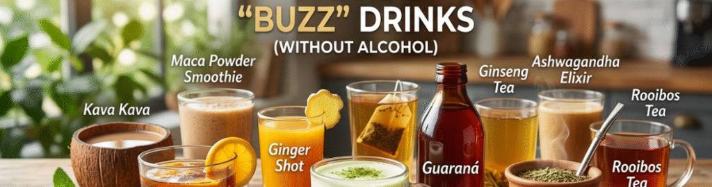Top 10 Drinks That Give You A Natural “Buzz” Without Alcohol