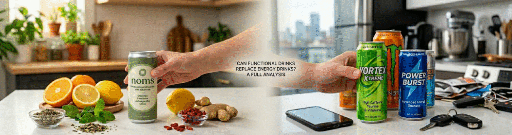 Can Functional Drinks Replace Energy Drinks? A Full Analysis
