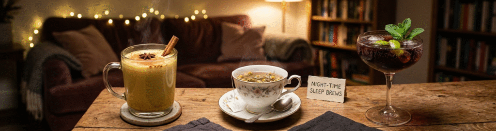 Night-Time Drinks That Replace Alcohol (Sleep Better Naturally)