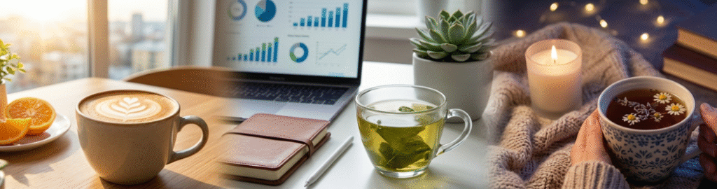 Daily Drink Routine For Energy, Focus & Relaxation